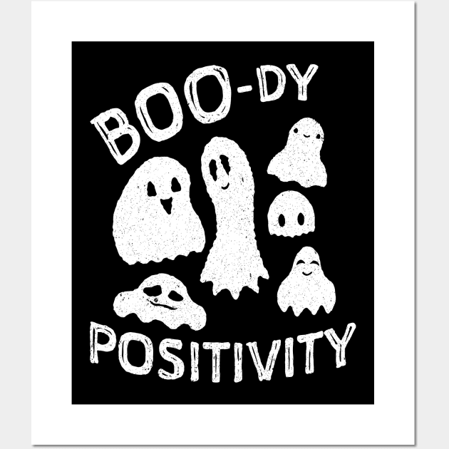 Boo-dy Positivity! Wall Art by Hello Emu Design